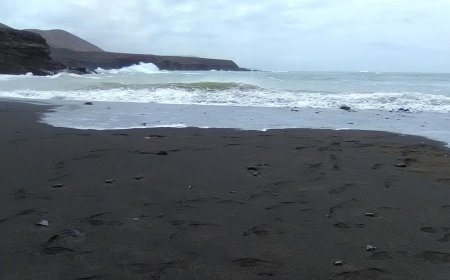 Ajuy Fuerteventura – Caves, Black Sand Beach and History