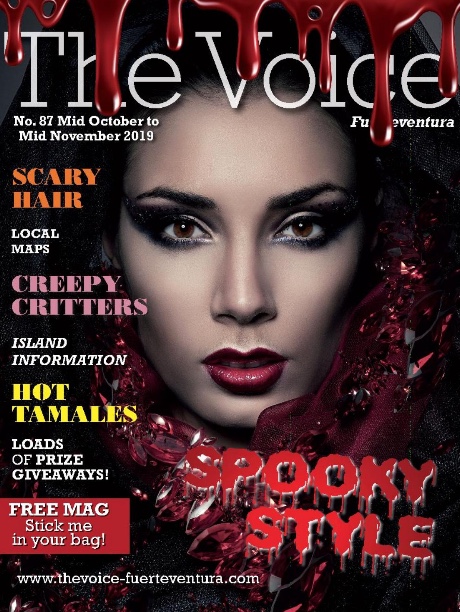 The voice Fuerteventura October 2019 Front Cover
