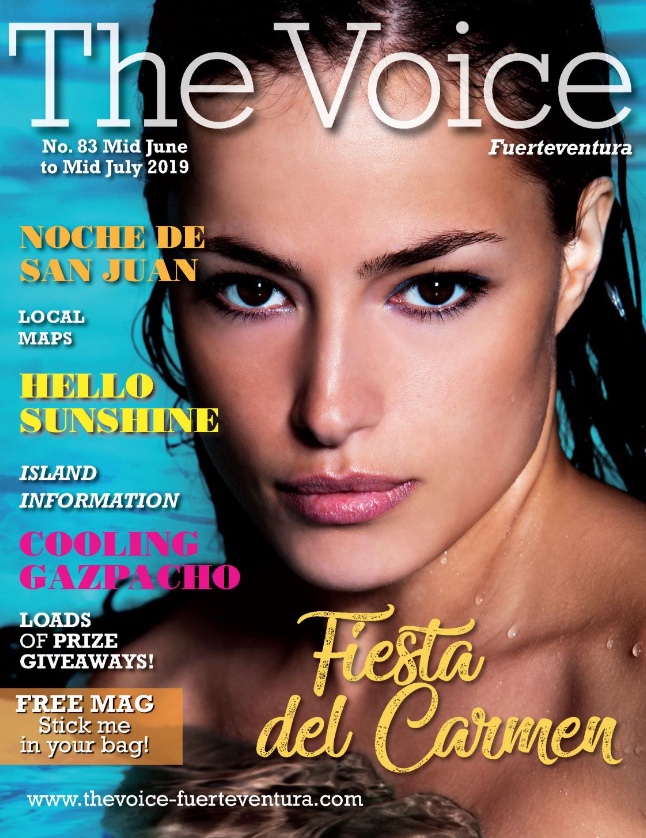 The Voice Fuerteventura June 2019 Front Cover