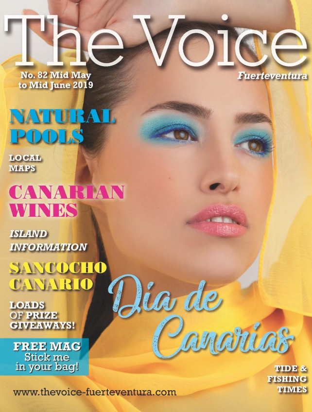 the Voice Fuerteventura May 2019 Front Cover