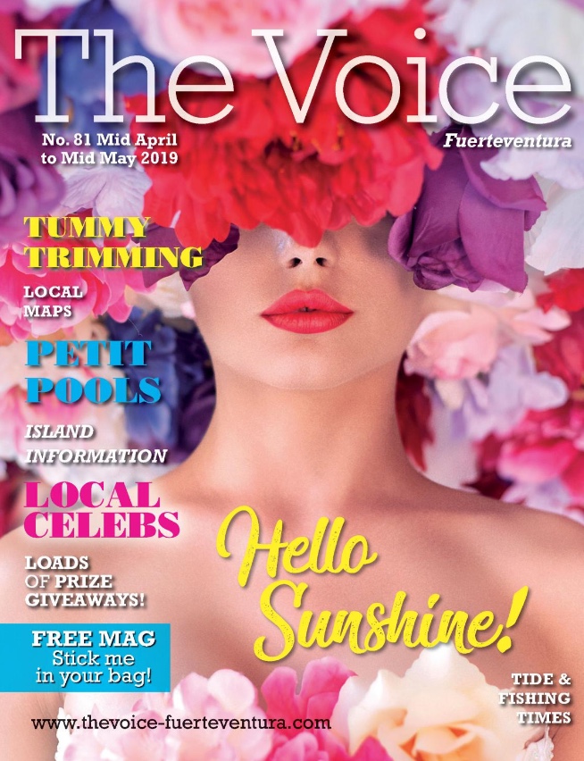 The Voice Fuerteventura April 2019 Front Cover