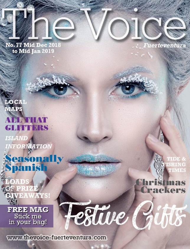 The Voice Fuerteventura December 2018 Front Cover